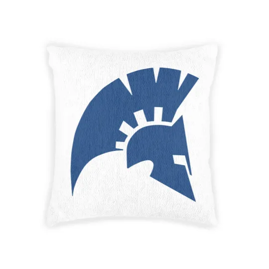 Discover Tacoma Community College Titans logo Woven Pillows