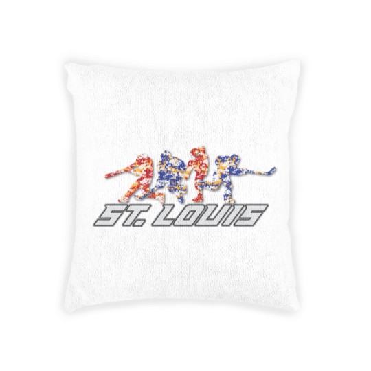 Discover St. Louis Sports Woven Pillows