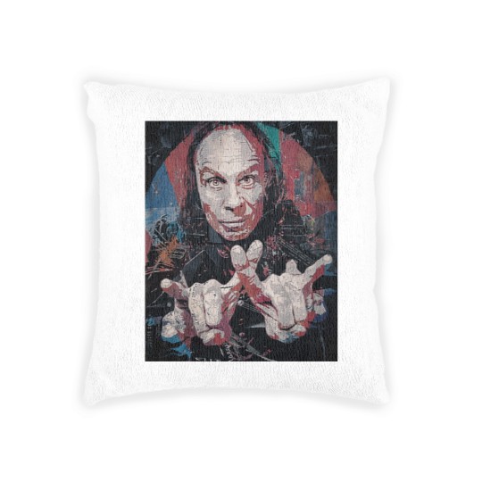 Discover Ronnie James Dio Woven Pillows