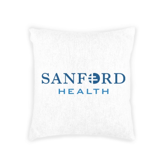 Discover The Sanford Health Founded 1894 North Dakota State College of Science (NDSCS) Woven Pillows