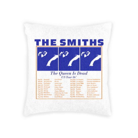 Discover The Smiths Retro Woven Pillows 80s Smiths Woven Pillows