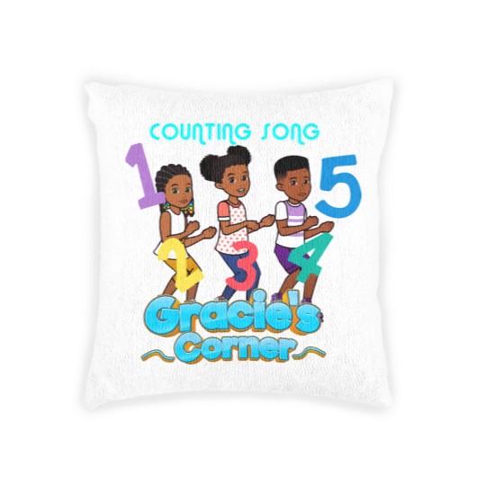 Discover Gracies Corner Phonics Kids Merch Woven Pillows
