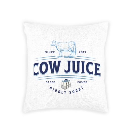Discover Diddly Squat Farm Cow Juice Diddly Squat Woven Pillows
