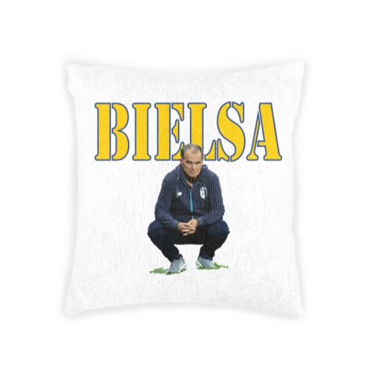 Discover Marcelo Bielsa Woven Pillows
