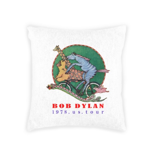 Discover Vintage 1988 Bob Dylan Woven Pillows Classic Woven Pillows