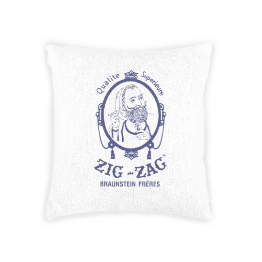 Discover zig zag  pappers Woven Pillows
