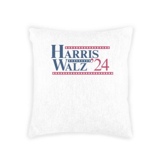 Discover Harris Walz Woven Pillows, Kamala Harris Walz Woven Pillows, Kamala Harris Rally Woven Pillows