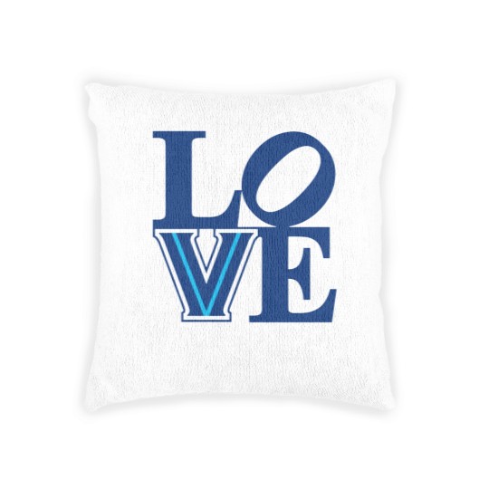 Discover Villanova LOVE Woven Pillows