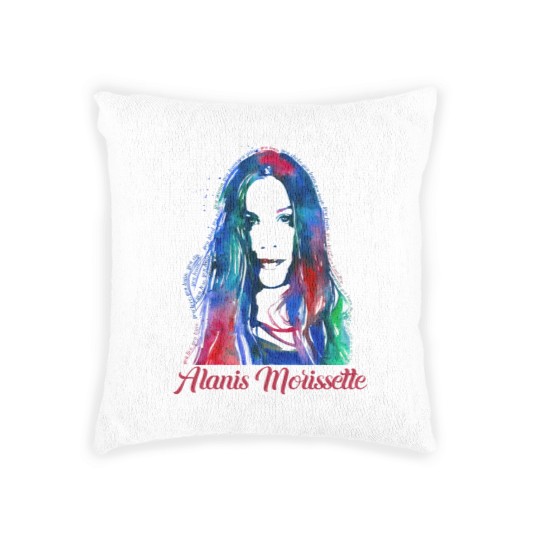 Discover You Live You Learn Alanis Morissette Woven Pillows, Triple Moon Tour 2024