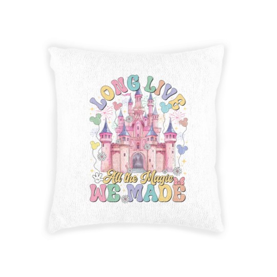 Discover Long Live All The Magic We Made Woven Pillows, Vintage Long Live All The Magic We Made