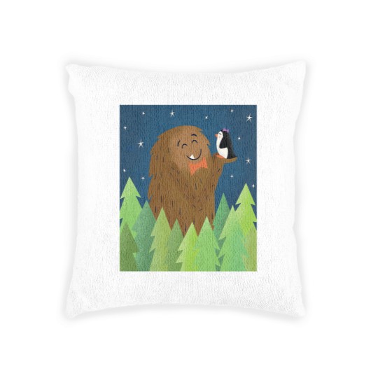 Discover sneaky sasquatch Classic(1) Woven Pillows