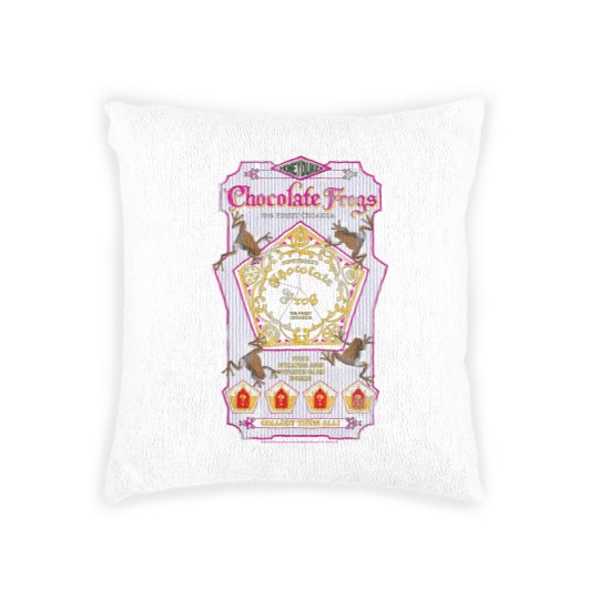 Discover Harry Potter Chocolate Frogs Woven Pillows