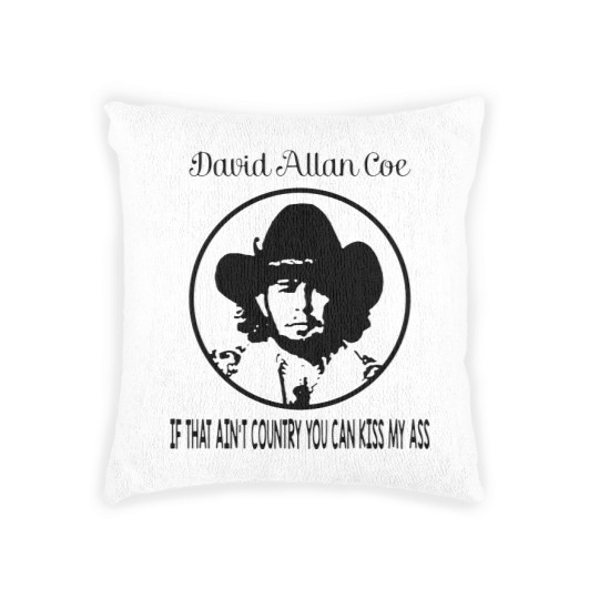 Discover David Allan Coe Funny Music Woven Pillows