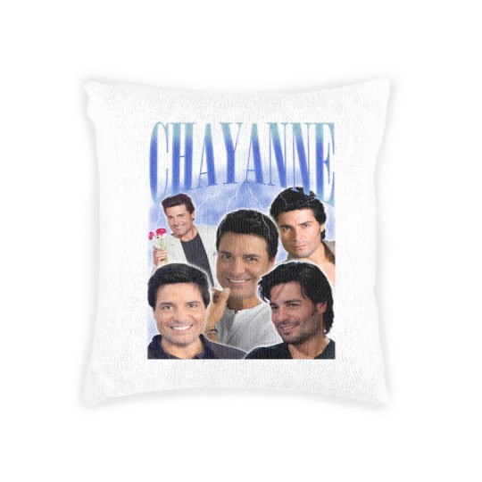 Discover Vintage Chayanne Bootleg Woven Pillows, Chayanne 2024 Tour Unisex Woven Pillows, Chayanne Fan Gift Woven Pillows, Chayanne Homage Unisex Woven Pillows, Chayanne Merch