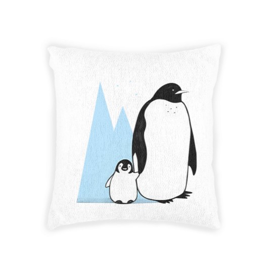 Discover Penguins - Penguins - Woven Pillows