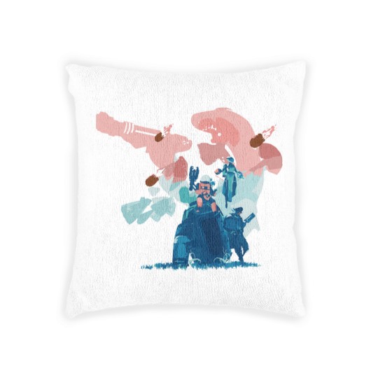 Discover Risk Of Rain 2 Woven Pillows