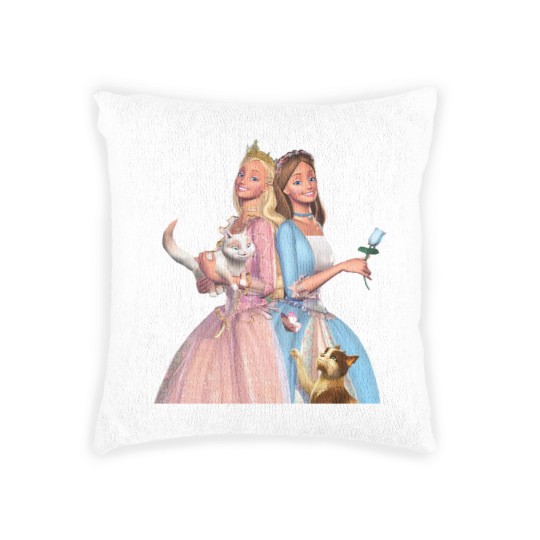 Discover Barbiee Princess and the Pauper   (1) Woven Pillows