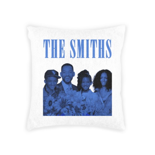 Discover The Smiths Family Mashup Woven Pillows