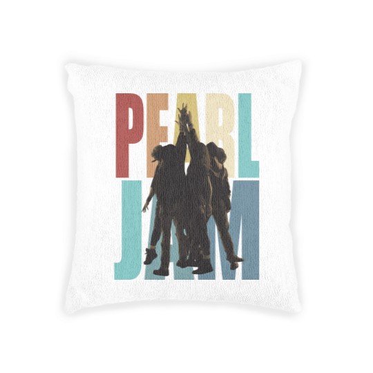 Discover PEL JAM Ten Inspired Woven Pillows, Rock Band Woven Pillows, PEL JAM Tour 2022 Woven Pillows