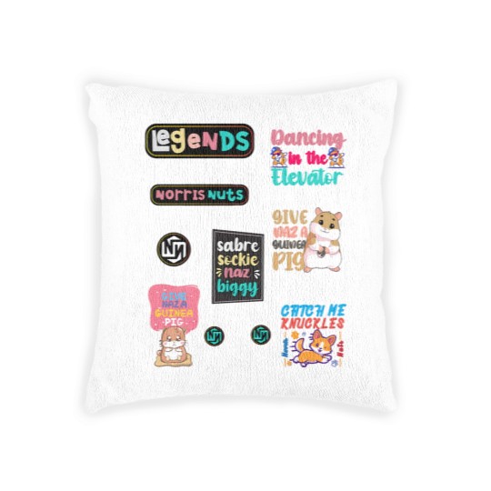 Discover The Norris Nuts Merch The Norris Nuts Woven Pillows