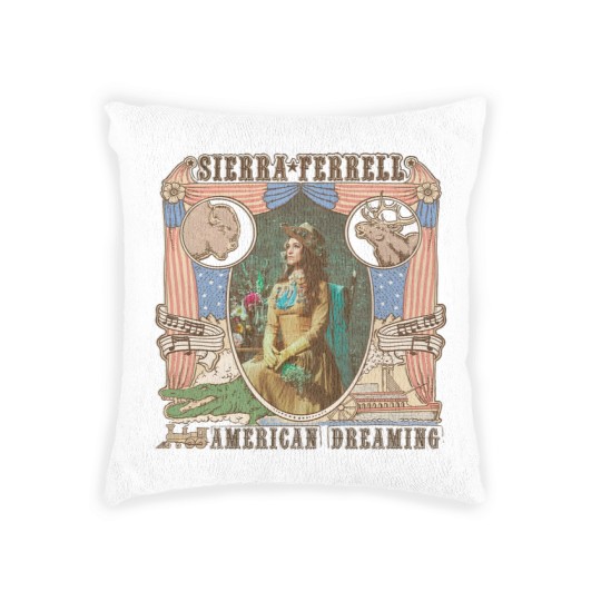 Discover Sierra Ferrell Gift For Fans White Woven Pillows