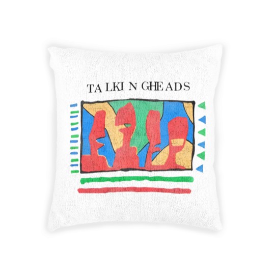 Discover Talking Heads Vintage Distressed - Talking Heads - Woven Pillows