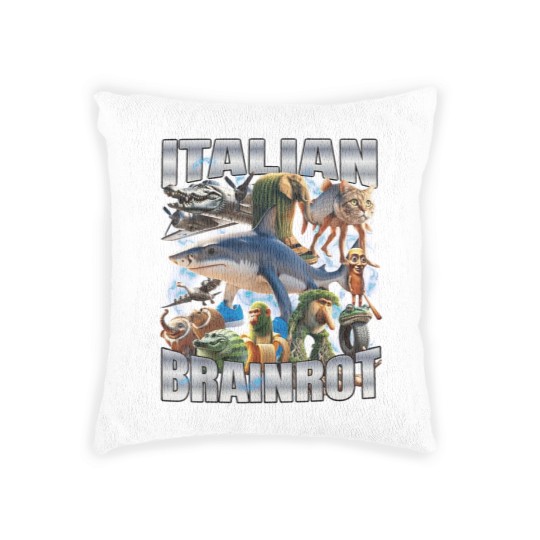 Discover Italian Brain Tralalero Tralala - Tralalero Tralala - Woven Pillows