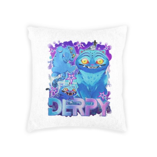 Discover Derpy Tiger Woven Pillows, Kpop Demon Hunters Woven Pillows, Kpop Huntrix Pin, Huntrix Woven Pillows