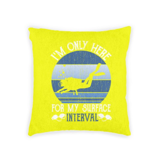 Discover My Surface Swimming Interval Woven Pillows