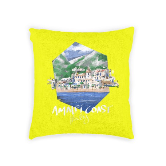 Discover Amalfi Coast Italy Best Place Travel Destination V Woven Pillows