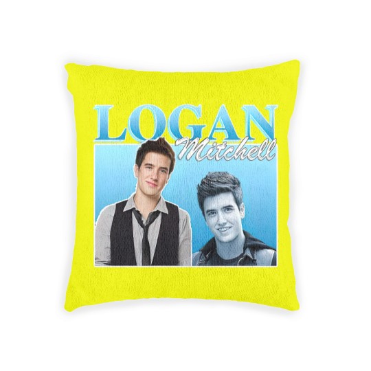 Discover Logan Mitchell, Logan Btr Woven Pillows, Big Time Rush Concert Woven Pillows