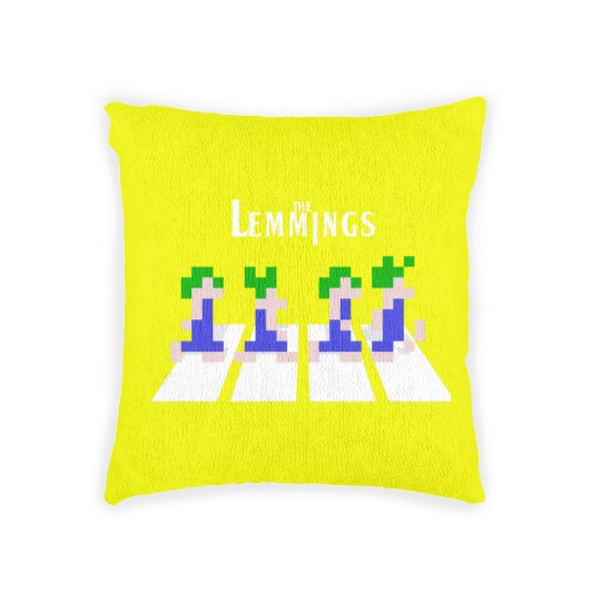 Discover Lemmings Abbey Road Woven Pillows