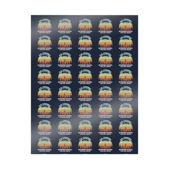 Discover D B Coopers Skydiving School Portland Oregon Funny Wrapping Papers