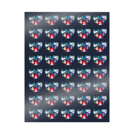 Discover Ruby Gloom heart Wrapping Papers