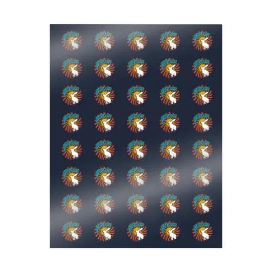 Discover Jefferson Airplane White Rabbit Wrapping Papers