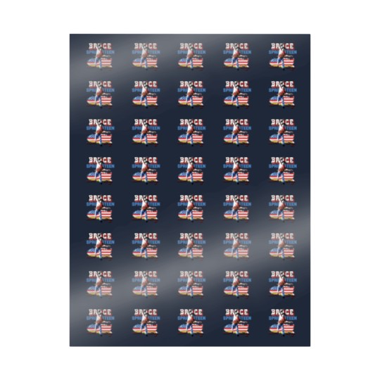 Discover Bruce Springsteen Bon In The Usa Wrapping Papers, Vintage Bruce Springsteen Concert S-5Xl