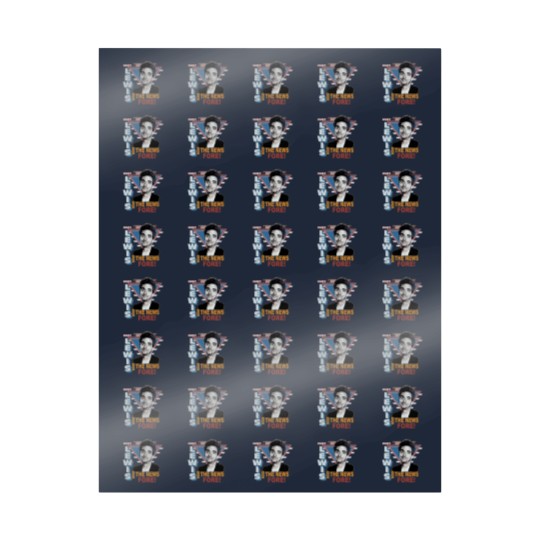Discover Vintage 1986 Huey Lewis and the News Pop Rock Wrapping Papers