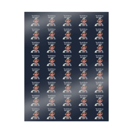 Discover Vintage TV Westerns Festus Gunsmoke "You Talk Like My Foot's Asleep"  Wrapping Papers Wrapping Papers