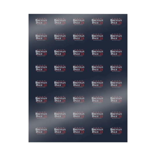 Discover Step Brothers Brennan Dale 2024 Election Wrapping Papers