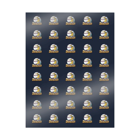 Discover Let's Go Bananas Baseball Wrapping Papers, Sports Team Mascot Wrapping Papers
