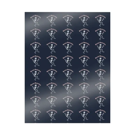 Discover Social Distortion Skull Art Wrapping Papers