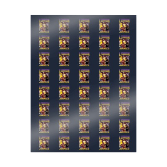 Discover Basketball Legend LeBron James Wrapping Papers