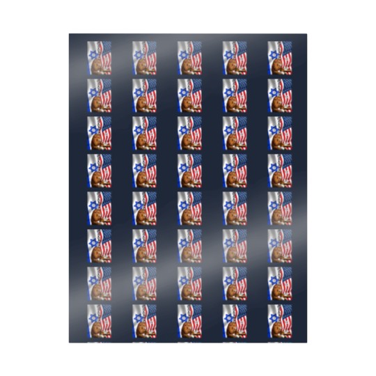 Discover American Israel Israeli Flag, Lion Of Judah American Israeli Flag Wrapping Papers