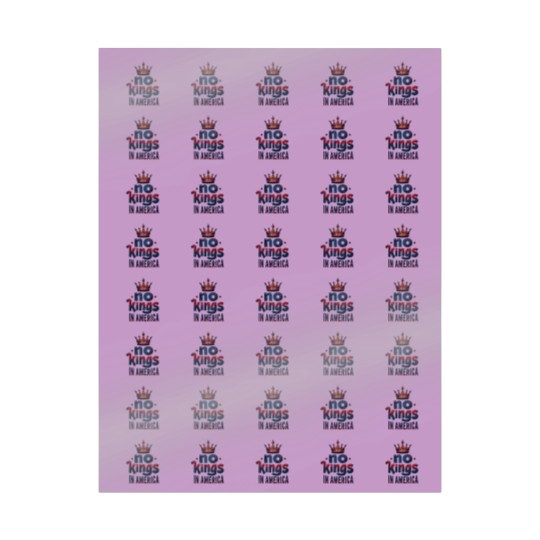 Discover No Kings in America Wrapping Papers, No Kings Wrapping Papers, Protest Wrapping Papers, Patriotic Wrapping Papers