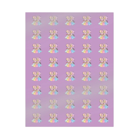 Discover Vintage Disneyyy Princess Squad Wrapping Papers, Watercolor Castle Wrapping Papers