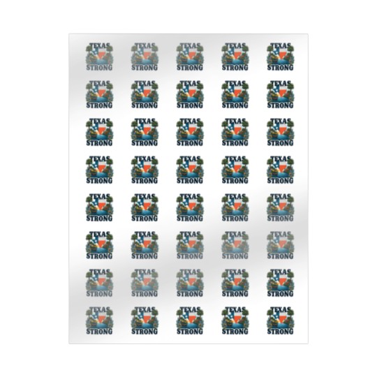Discover Texas Strong Hill Country 2025 Flood Wrapping Papers, Kerr County Pride Wrapping Papers