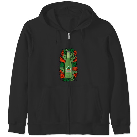 Discover Grapefruit Jarritos PopArt Zip Hoodies