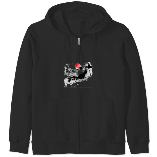 Discover Japan Zip Hoodies