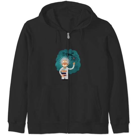 Discover EINSTEIN science Zip Hoodies