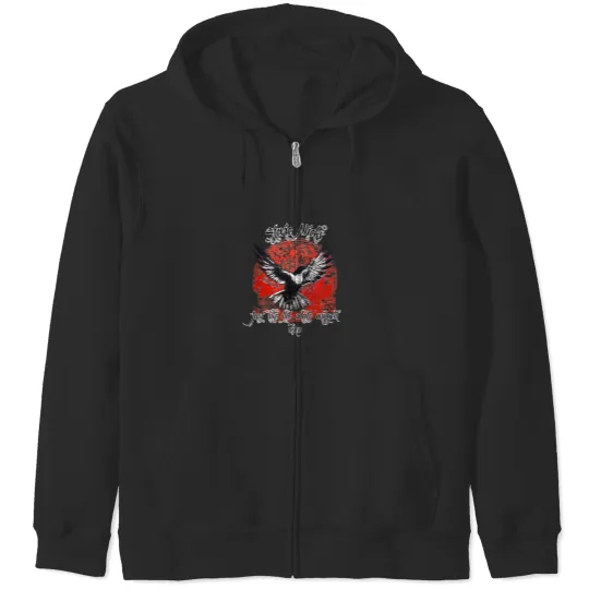 Discover White Winged Dove Stevie Nicks inspired Design Zip Hoodies